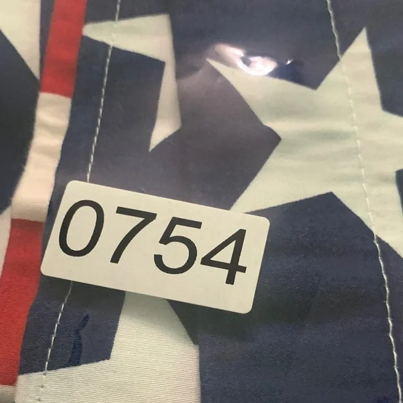 Loud Mouth Shorts Mens 36 Red Blue Chino Patriotic Flag Casual Golf pockets - Picture 11 of 11